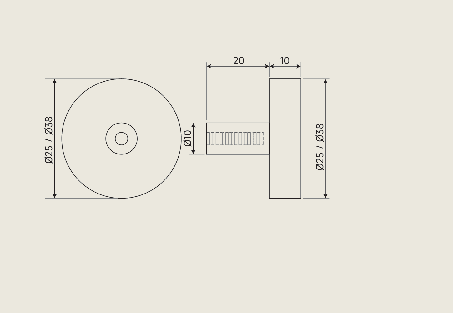 Demi S technical drawing