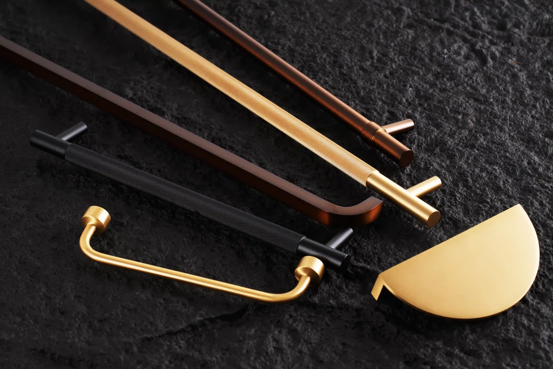 PL Series solid brass cabinet pulls collection