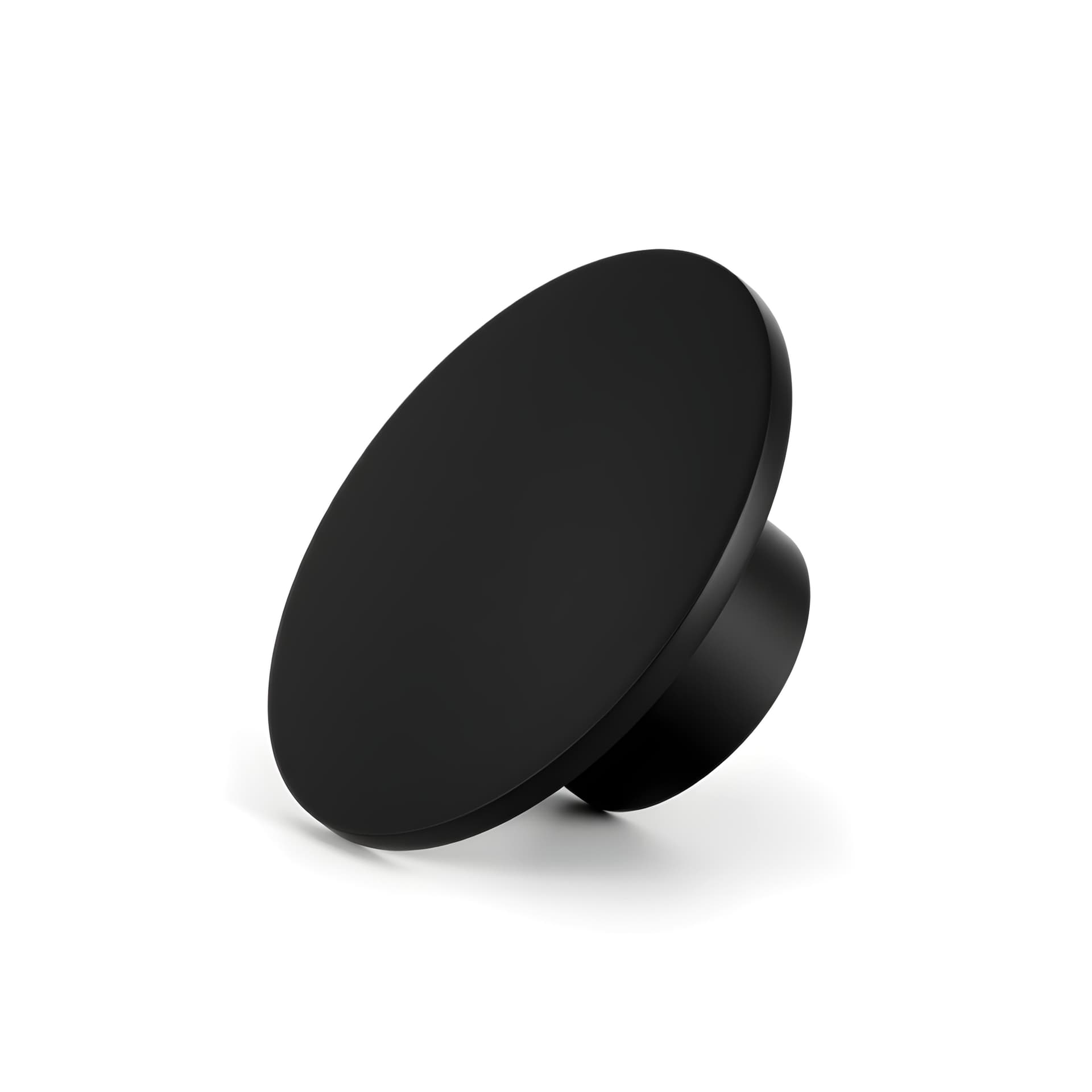 Matte Black finish on Totte door handle